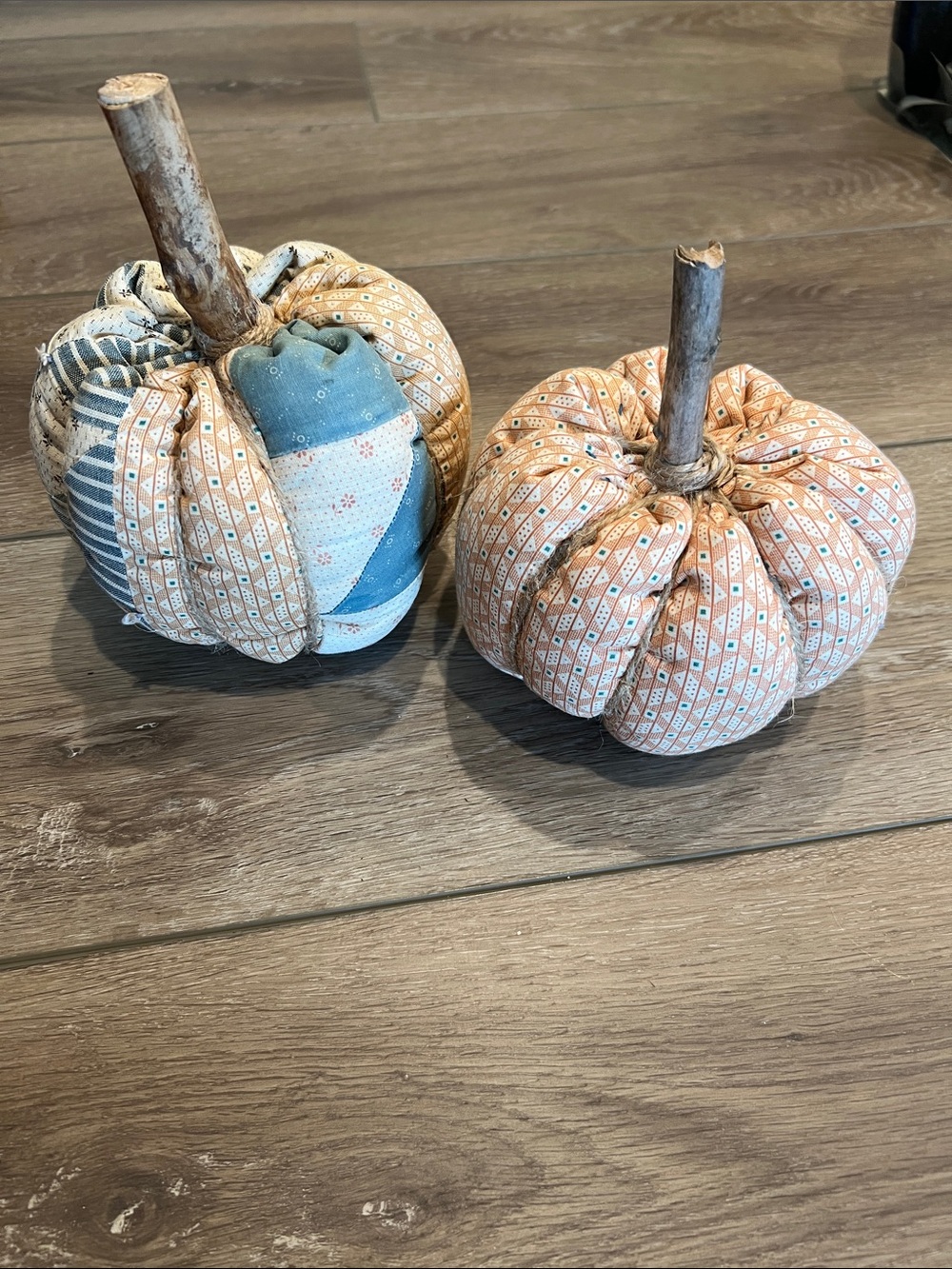 Handmade Quilted Pumpkins!